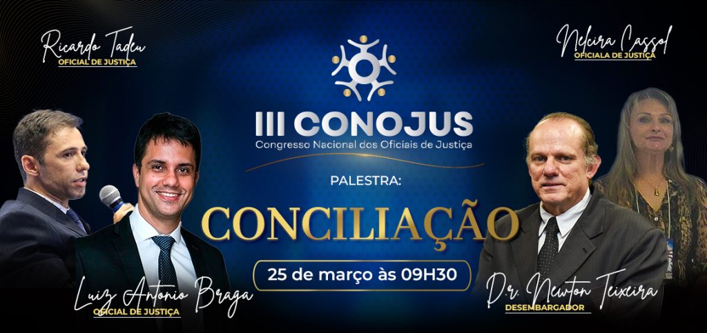 A Concilia O Em Domic Lio Ser Tema No Iii Conojus Sindojus Mg