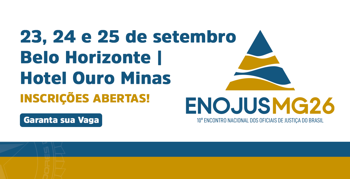 O SINDOJUS MG recebe o ENOJUS 2026 em Belo Horizonte