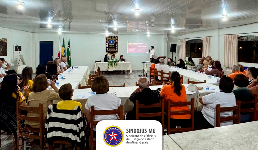 Oficial de Justiça participa de debate sobre prevenção ao feminicídio em Conselheiro Lafaiete