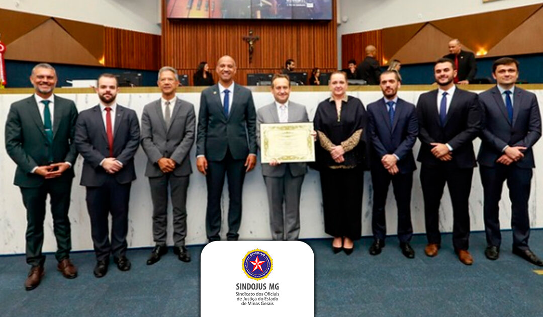 Presidente do TJMG recebe título de Cidadão Honorário de Belo Horizonte