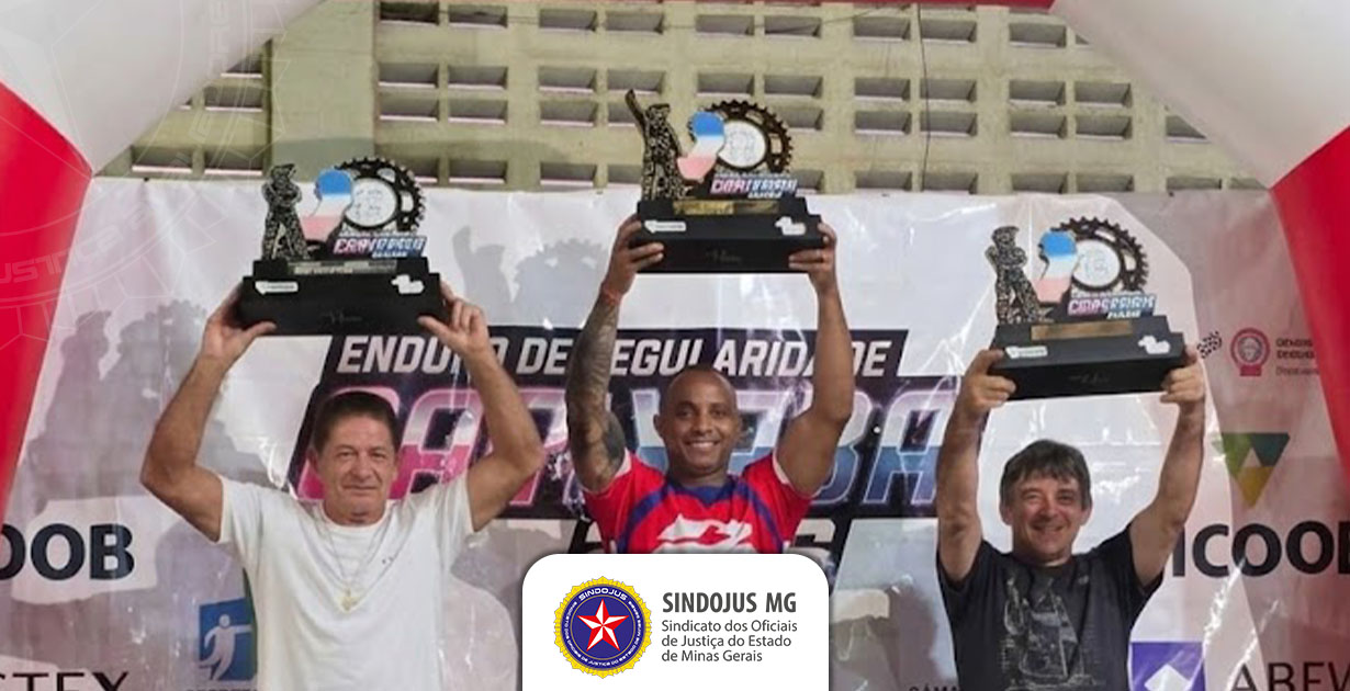 Oficial de Justiça da comarca de Mantena, Marcelo Guerra é campeão capixaba de Enduro de Regularidade